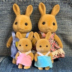 NEW! Forest Family! Cute Brown Bunnies!